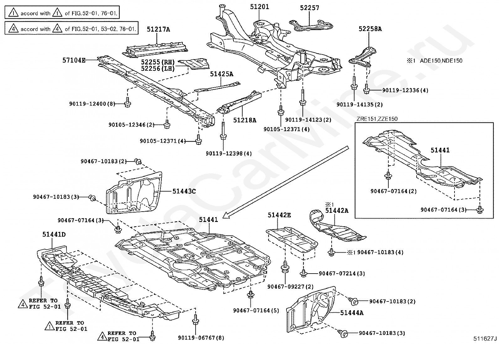 Каталог запчастей тойота. 51441d. 51441-02080. /51441c/ 51441c Тойота. Toyota 90119-12398.